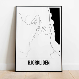 Björkliden Karta
