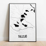 Tallsjö Karta