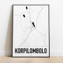 Korpilombolo Karta