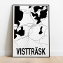 Vistträsk Karta