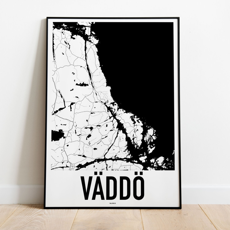 Väddö Karta