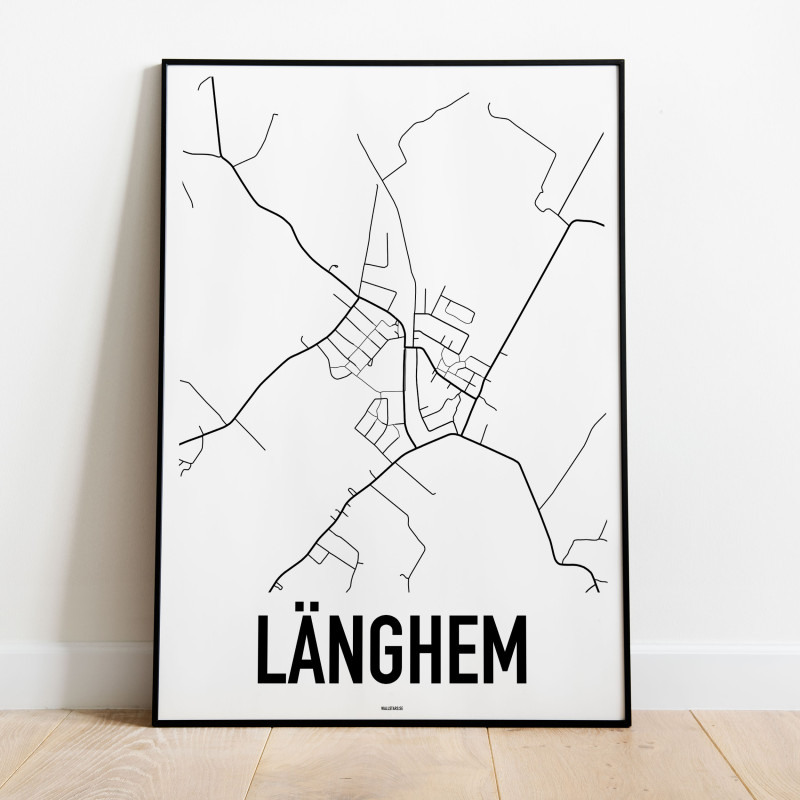 Länghem Karta