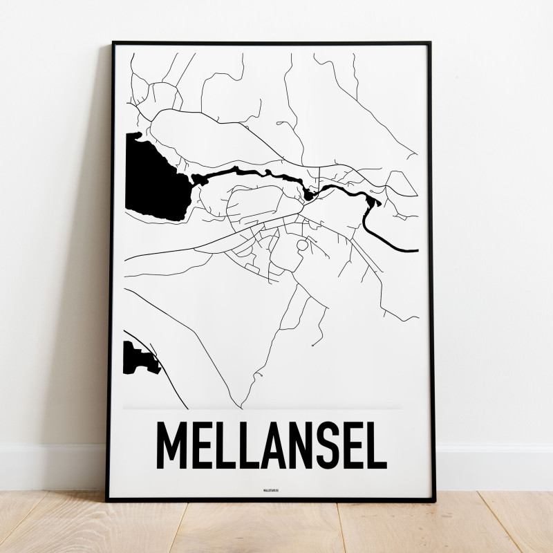 Mellansel Karta