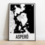 Asperö Karta