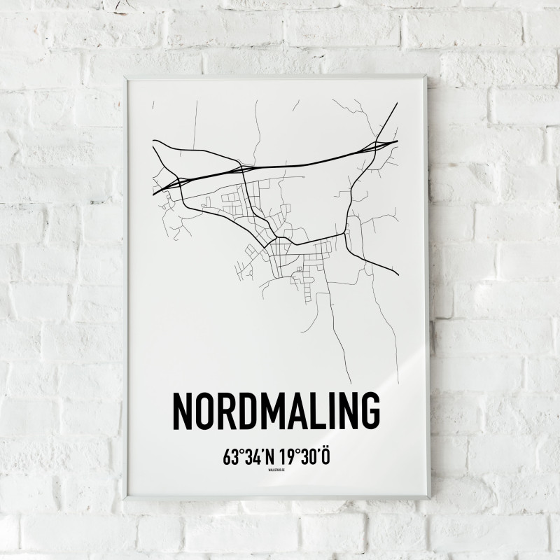 Nordmaling Karta