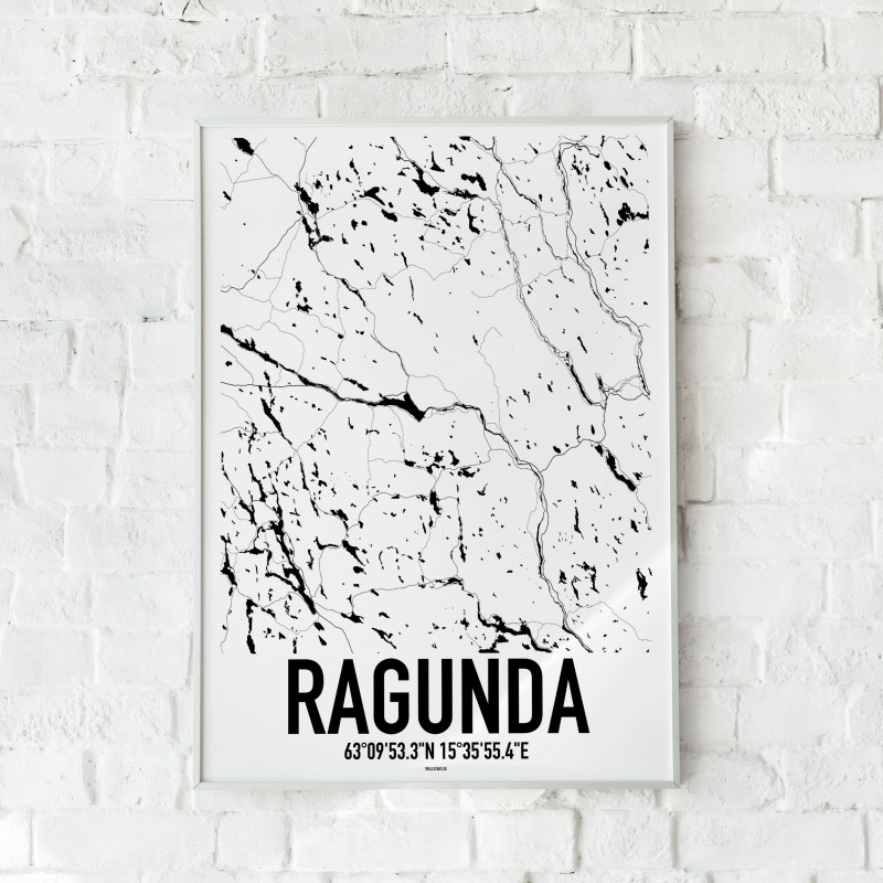 Ragunda Karta Poster