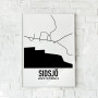 Sidsjö Karta Poster
