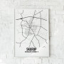 Skurup Karta Poster
