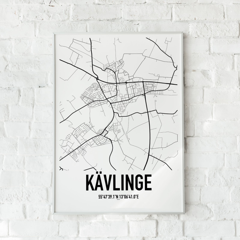 Kävlinge Karta