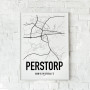 Perstorp Karta Poster