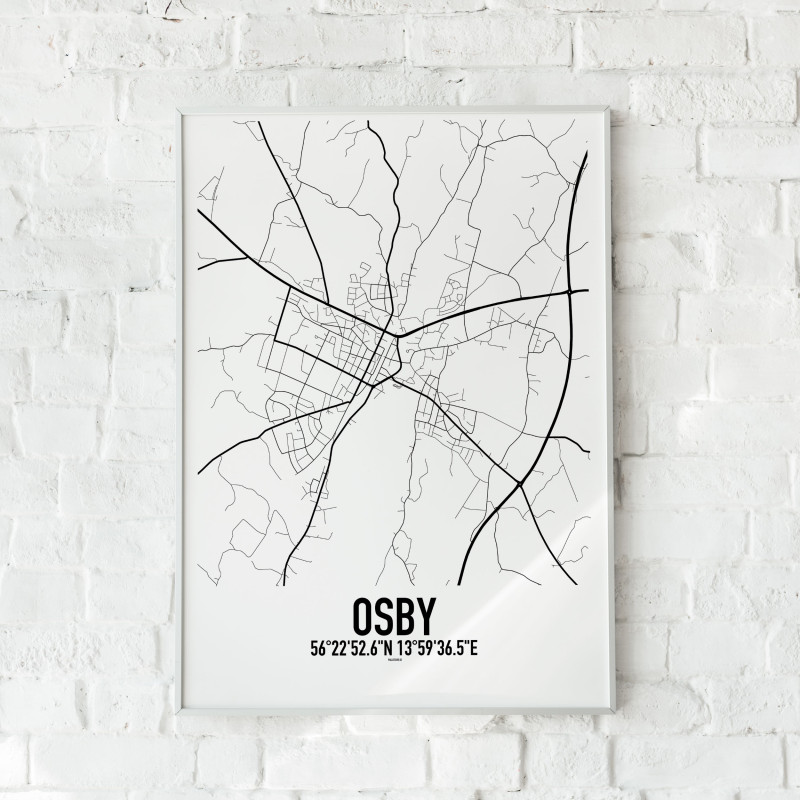 Osby Karta Poster