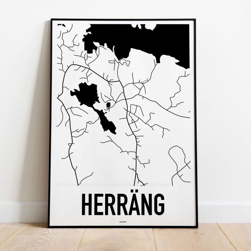 Herräng Karta