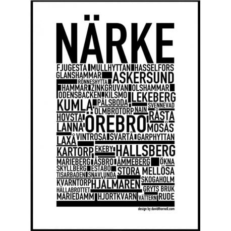 Närke Poster