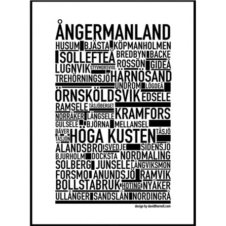 Ångermanland Poster
