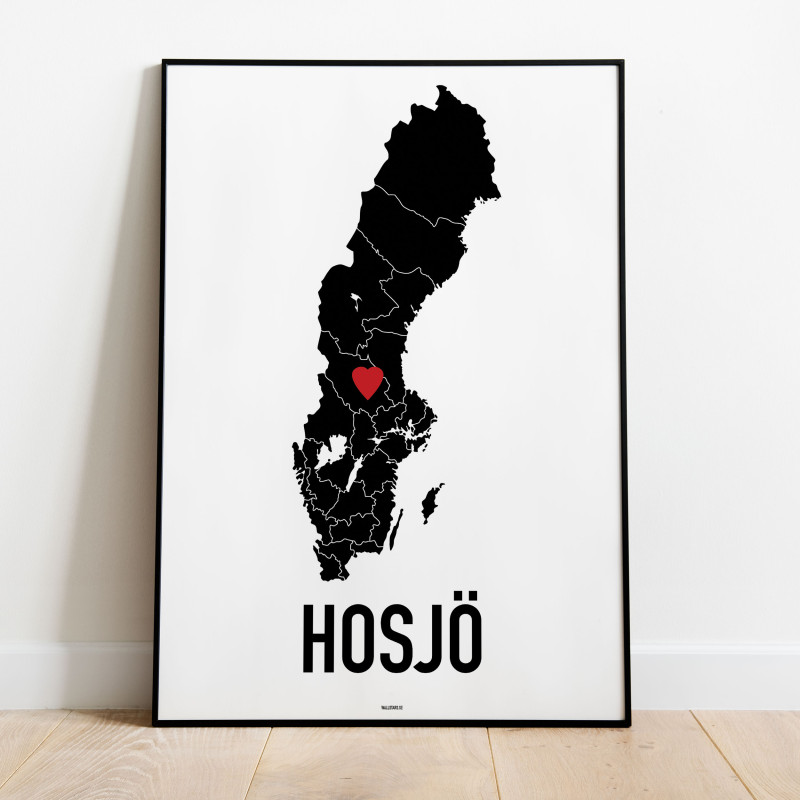 Hosjö Heart Poster