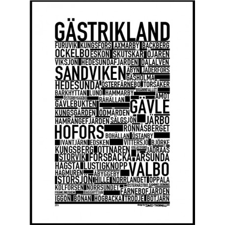 Gästrikland Poster