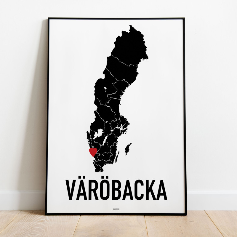 Väröbacka Heart Poster