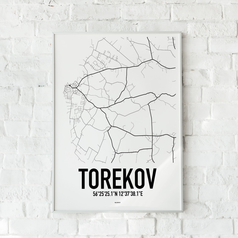 Torekov Karta Poster