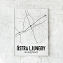 Östra Ljungby Karta