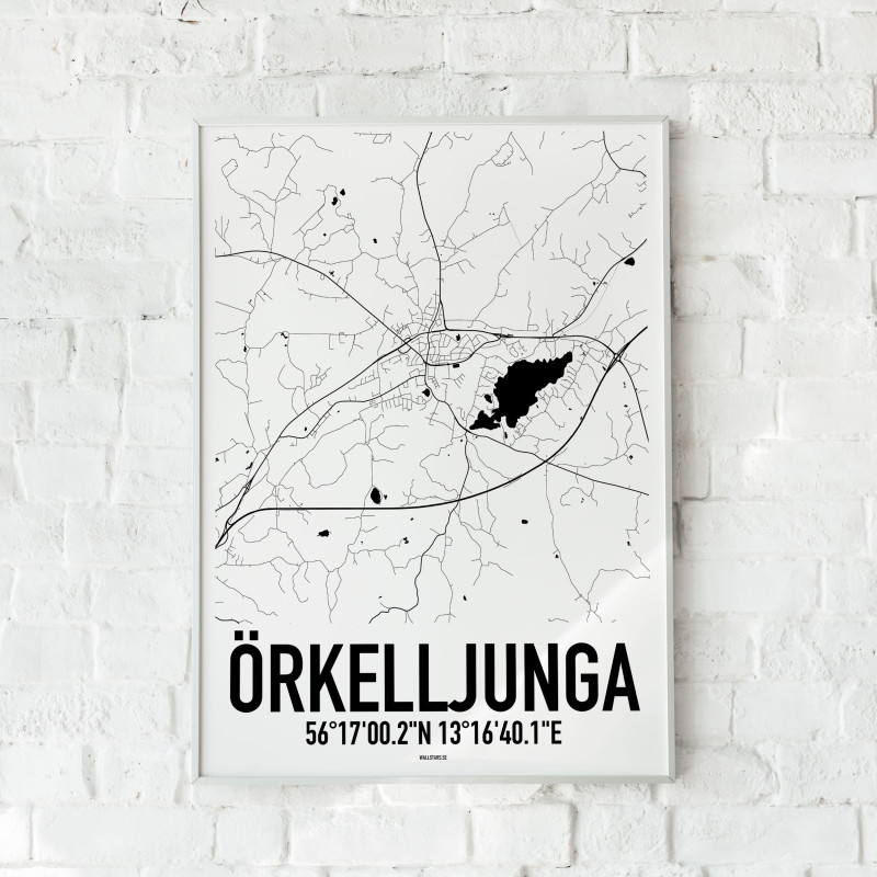Örkelljunga Karta
