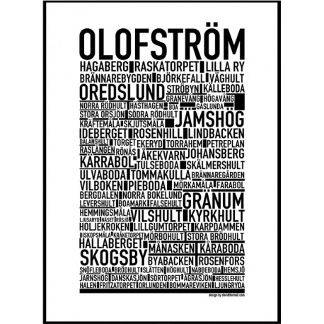 Olofström Poster