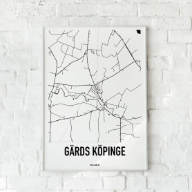 Gärds Köpinge Karta