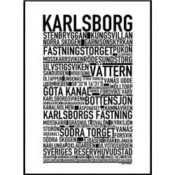 Karlsborg Poster