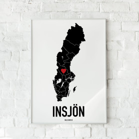 Insjön Heart