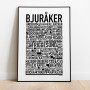 Bjuråker Poster