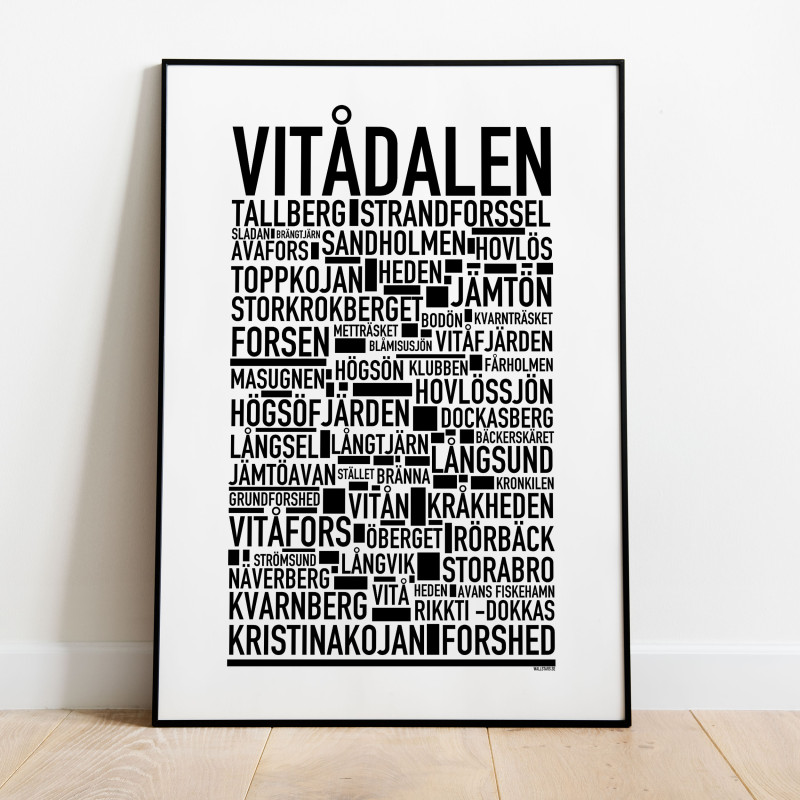 Vitådalen Poster