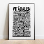Vitådalen Poster