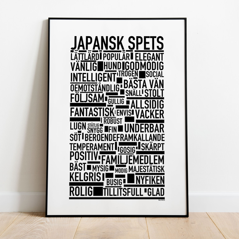 Japansk Spets Poster