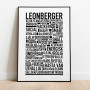 Leonberger Poster