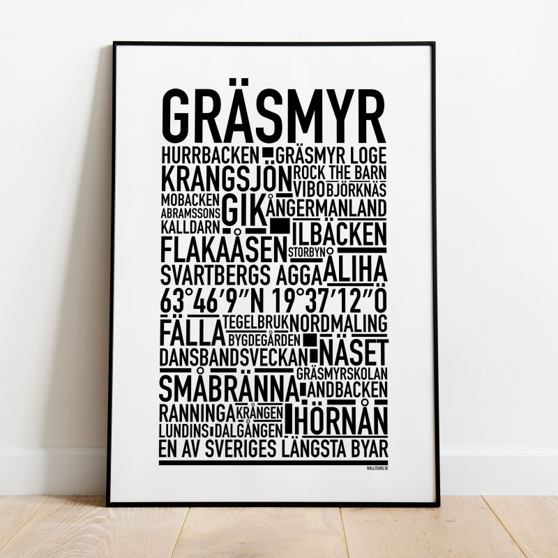 Gräsmyr Poster