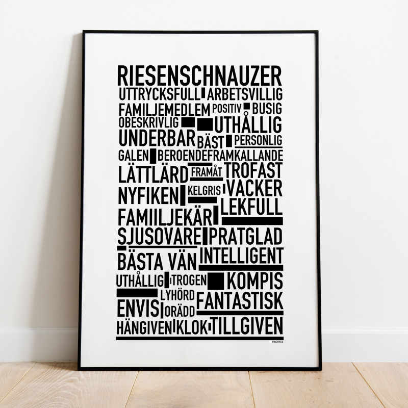 Riesenschnauzer Poster