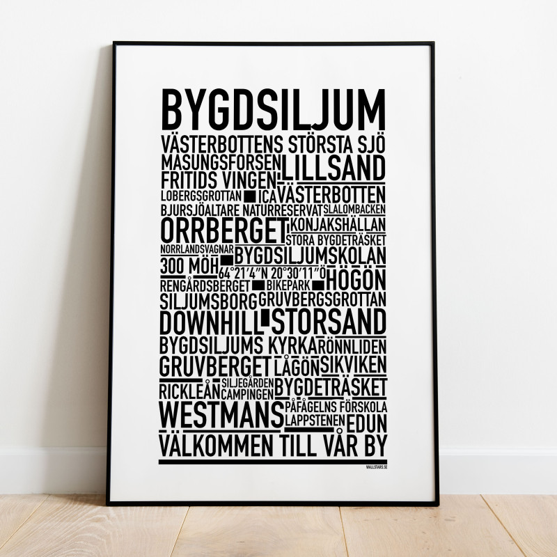 Bygdsiljum Poster