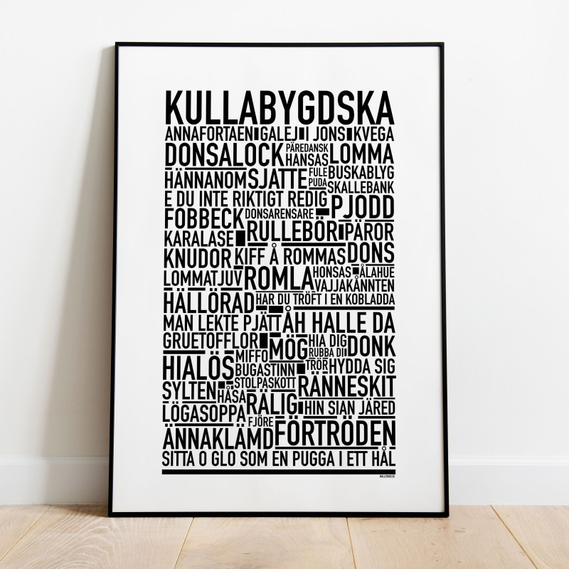 Kullabygdska Poster