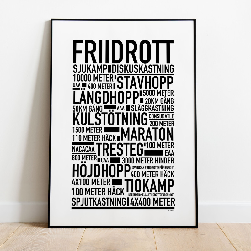Friidrott Poster