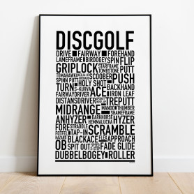 Discgolf Poster