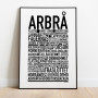 Arbrå Poster