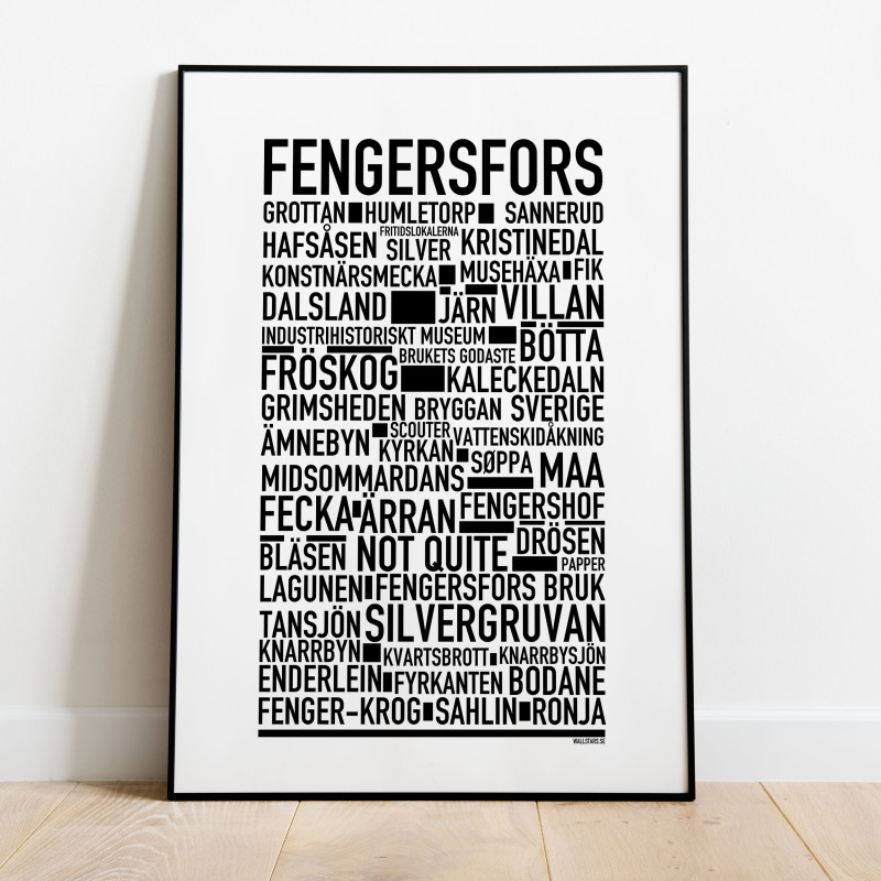 Fengersfors Poster