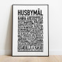 Husbymål Poster