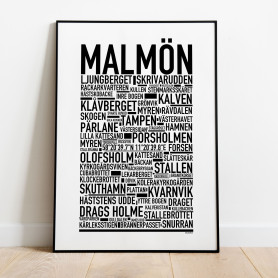 Malmön Poster