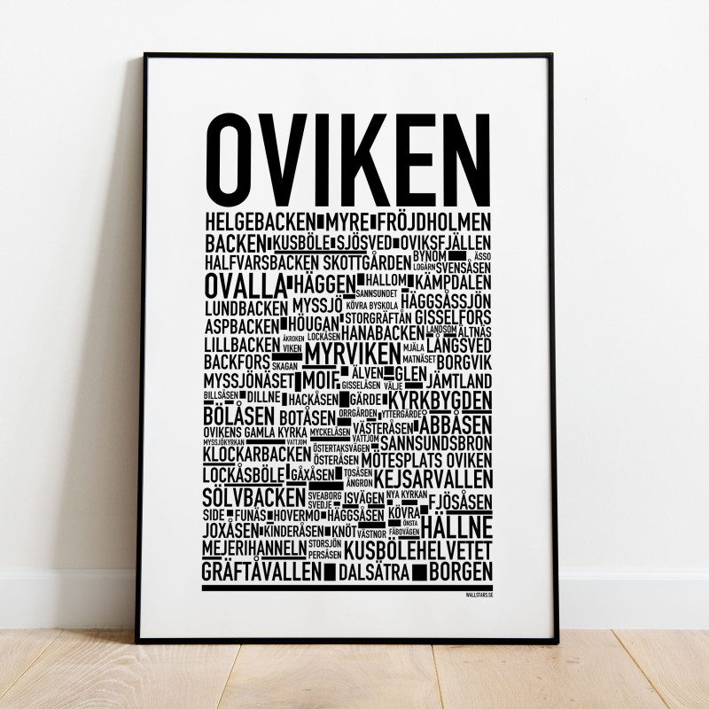 Oviken Poster