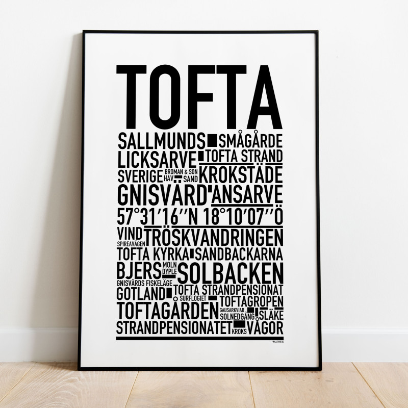 Tofta Poster