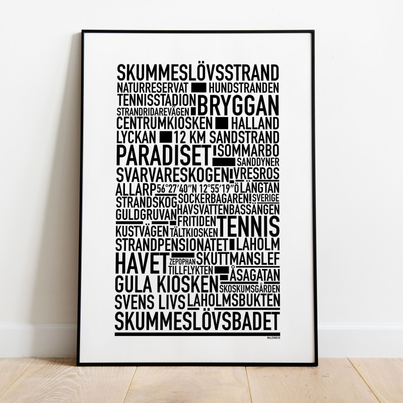 Skummeslövsstrand Poster