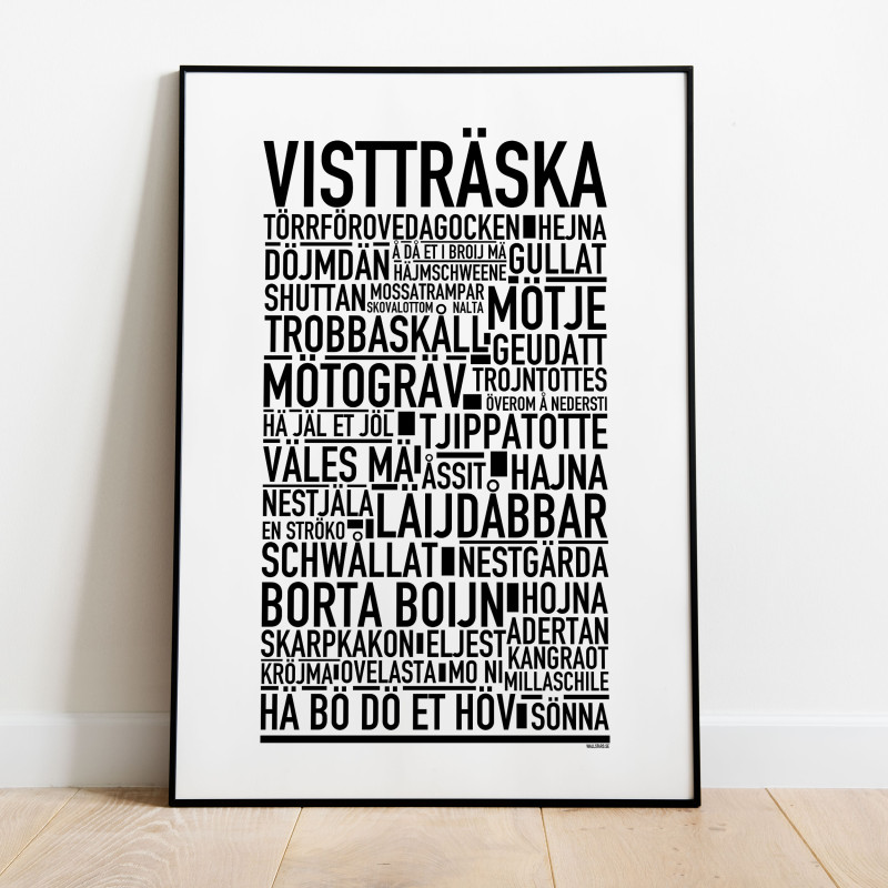 Vistträska Poster