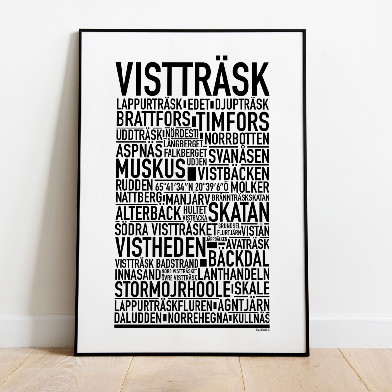 Vistträsk Poster