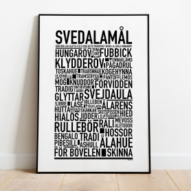 Svedalamål Poster