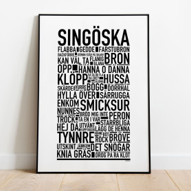 Singöska Poster